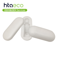 Insert en papier de luxe moulé par pressage humide, 100 % biodégradable, pour flacons de soins de la peau