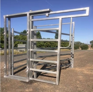 Porte coulissante roulante pour clôture <span class=keywords><strong>de</strong></span> ferme, en acier à faible teneur en carbone, 1,83 m <span class=keywords><strong>de</strong></span> haut, 740 mm <span class=keywords><strong>de</strong></span> large, galvanisée à chaud et thermolaquée, facilement assemblable - Product Image 4