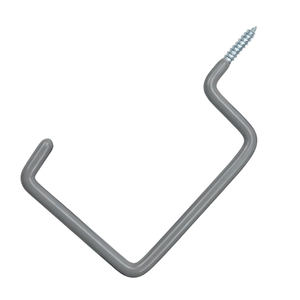 OEM 9.5" Heavy Duty Screw-In Hanger-Garage Iron Storage <b>Hook</b>-<b>Wall</b> Mounted-Industrial Durable Grey Organizer-Vietnam Factory - Product Image 1