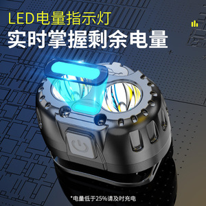 Dual-<b>light</b> Source <b>Sensor</b> Headlamp Led Rechargeable <b>Battery</b> 500M Range Outdoor Fishing Mining Lamp - Product Image 5