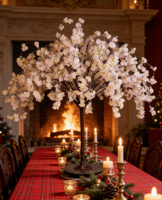 Huis Hotel RESTAURANT Decoratie Simulatie Plant Bloesem Kunstmatige Sakura Kersenbloesem Bomen