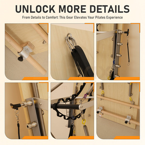 Unità <span class=keywords><strong>a</strong></span> <span class=keywords><strong>Muro</strong></span> per Pilates con Molle, Attrezzatura per Insegnanti, Unità Springboard per <span class=keywords><strong>Yoga</strong></span> - Product Image 2