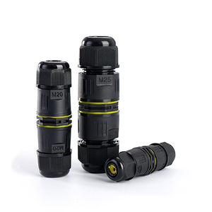 Ip68 עמיד למים 90 מעלות 3 דרך m20 m25 בורג <span class=keywords><strong>bayonet</strong></span> clamp y מחבר חשמלי צורה - Product Image 4