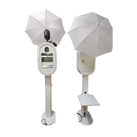 Photobooth ovale 2026 pour iPad, machine photo DSLR pour mariages et fêtes avec flight case