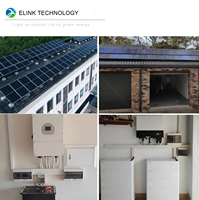 20-25kw Système hybride Ensemble complet Système d'énergie solaire 21kw 22kw 23kw 24kw 25kw Système de stockage d'énergie solaire Onduleur de marque