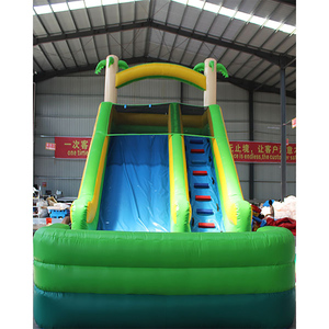2025 lựa chọn tốt nhất Inflatable lâu đài với trượt nước và hồ bơi Inflatable bóng với Blower 7-15 người công suất 2 năm bảo hành - Product Image 2
