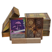 Cartes de jeu personnalisées de luxe BY avec estampage holographique et laminage mat pour jeux de cartes et jeux de société haut de gamme