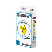 Nouvel ensemble de pièces de monnaie Pokémon TCG PTCG en chinois simplifié 151, Pikachu Écarlate et Violet, kit de jetons de jeu de collection pour cadeau