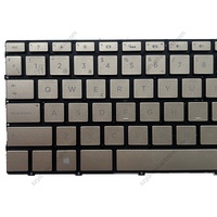 Keyboard Laptop SP Spanyol Baru dengan Lampu Latar untuk HP Spectre X360 13-AC 13-ac000 Envy 13-AH 13-AG 13-AD 13-AE 13-BF 13-AF Emas