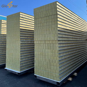 <span class=keywords><strong>Panel</strong></span> Sandwich Dinding Rock Wool IW Tebal 50mm Anti Api, Tahan Panas, dan Tahan Air untuk Kulit Pabrik Manufaktur Pabrik A1 - Product Image 4