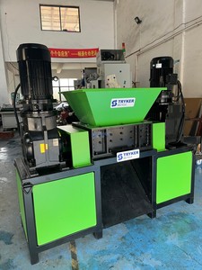 Stryker ST-DB500 đôi trục tự động Shredder 380V 15KW an toàn cao cho PP/PET/PC/Pe/PVC phế liệu chế biến kim loại - Product Image 4