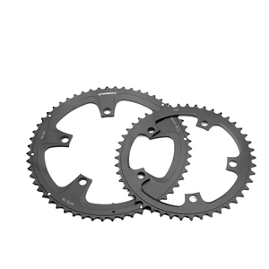 Vélo pliant en alliage d'aluminium BKS Prowheel, <span class=keywords><strong>pignon</strong></span> 130BCD, plateaux 46/56T pour 8/9/10/11 vitesses, longueur de manivelle 170 mm, roue de chaîne - Product Image 1