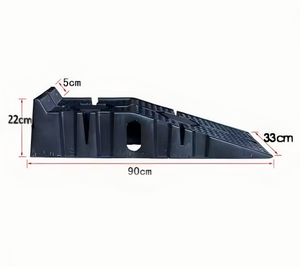 <span class=keywords><strong>Rampe</strong></span> de service automobile en plastique OEM personnalisable, rampes de levage pour voitures avec surface rainurée profonde pour un placement stable des pneus - Product Image 4