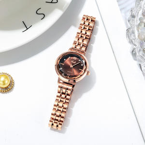 Montre à bande d'acier tempérament à la mode petite plaque, montre à quartz étanche ciel étoilé à la mode pour femmes - Product Image 5