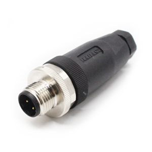 Conector Impermeable Macho Recto a Hembra, 3, 4, 5, 8 Pines, Carcasa de Plástico, Rosca PG7 PG9 M12, para Sensores y Alimentación - Product Image 1