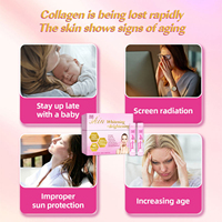 Boisson Quotidienne de Bien-être Cutané pour Adultes : Peptides de Collagène Hydrolysé, Vitamine C et Alpha Arbutine – Produit de Beauté