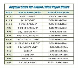 L #32 confezione regalo di gioielli neri di lusso 3 1/16*2 1/8*1 ''in cartone Kraft <span class=keywords><strong>Vintage</strong></span> scatola rigida orecchini fatti di carta resistente - Product Image 5