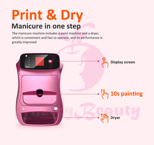 2025 OEM Desktop Flower and Nail Printing Machine <strong>Supplier</strong> Commercial Smart Professional <strong>Digital</strong> <strong>3d</strong> Nail <strong>Printer</strong> DIY 5 Finger - Product Image 2