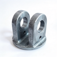 Support de fixation en acier robuste personnalisable, usinage de précision, pièces moulées en métal