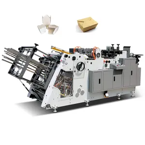 CE maßgebliche Zertifizierung runde Papier Käsebox Herstellungs maschine automatische Verpackung kleine Papier box Herstellungs maschinen