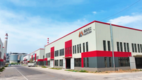 Centre d'usinage à portique 4 axes haute précision Fanuc CNC BT50 robuste avec changeur d'outils automatique pour composants de construction navale en cuivre CE