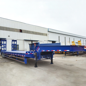 Chengda Nouvelle Remorque Semi-Remorque à Plateau Bas Robuste à 2 Essieux pour Transport de Machines, Prix Usine en Promotion - Product Image 5