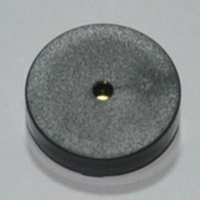 Zumbador Pasivo GTT-3010A, 30 mm de Diámetro, 7 mm de Altura, 15 mm de Espaciado entre Pines, Tipo Piezoeléctrico, Pines Dedicados para Cintas de Correr, China