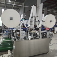 Machine à emballer automatique de fabrication humide et rafraîchissante pour serviettes rafraîchissantes, lingettes humides, tissus humides