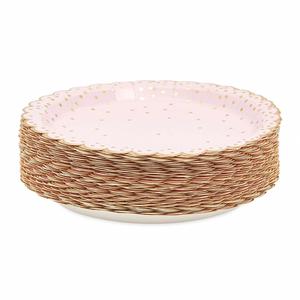 Party Supplies <b>Disposal</b> Paper <b>Plate</b> Pack 7 Inches FOIL Theme - Product Image 2