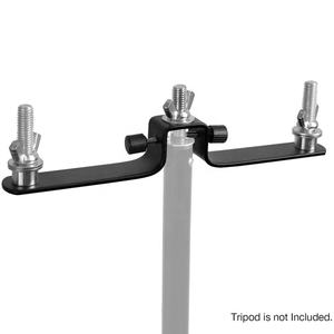 Transmisión en vivo en línea Fotografía Foto <span class=keywords><strong>Video</strong></span> Estudio Habitación Telón de fondo Sistema de soporte Soporte de montaje de barra cruzada Triple barra transversal - Product Image 3