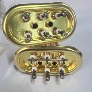 เครื่องทำน้ำอุ่น ฮีตเตอร์ไฟฟ้า ขนาดเส้นผ่านศูนย์กลางท่อ 12 มม. 380V สำหรับกาต้มน้ำไฟฟ้า สแตนเลส วัสดุคุณภาพสูง - Product Image 4