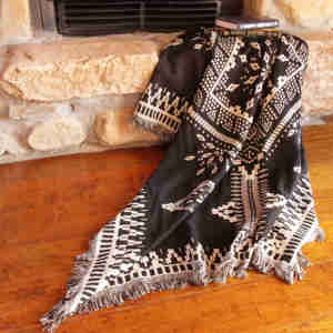 Thả vận chuyển <span class=keywords><strong>Bohemian</strong></span> dệt bông giường ném thấp moq Tatami chăn cho du lịch ghế sofa phòng trang trí cho Giáng sinh - Product Image 2