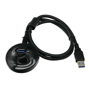 Cable de extensión USB 3,0 con Base de montaje, transferencia de datos de alta velocidad para escritorio, conector USB tipo A para dispositivos periféricos de ordenador - Product Image 3