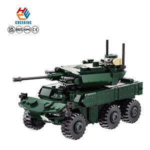 Wange 3517 Rocket Artillery Tank EBRC MOC Blocs <span class=keywords><strong>de</strong></span> construction Modèle Jouet éducatif pour enfants Ensemble <span class=keywords><strong>de</strong></span> blocs <span class=keywords><strong>de</strong></span> construction Cadeau Ornements Juguetes - Product Image 1