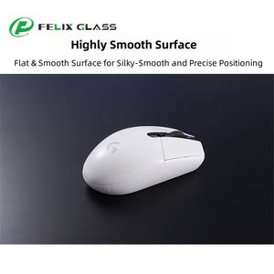 Minimalist Tempered Glass <b>Mouse</b> Pad for Modern Desks - Felix Glass - Product Image 3