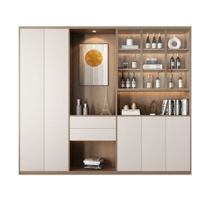 Cave à <span class=keywords><strong>vin</strong></span> <span class=keywords><strong>en</strong></span> bois personnalisée Oem Odm meubles sur mesure salle <span class=keywords><strong>de</strong></span> séjour <span class=keywords><strong>Bar</strong></span> armoire murale à <span class=keywords><strong>vin</strong></span> - Product Image 4