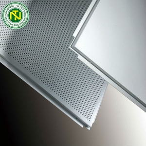 Techos Metálicos Cuadrados Contemporáneos para Decoración, Techo Acústico Perforado de Aluminio, 7 Días NUEVO TOUR, Falso Techo de 600*600mm - Product Image 3