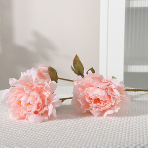 Fleurs de pivoine réalistes pour mariage, Pâques, accessoires de photographie en extérieur et décoration intérieure - Fleurs artificielles en plastique - Product Image 4