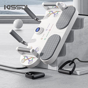 Attrezzo Multifunzionale per Flessioni, Tavola per Esercizi Muscolari Pieghevole con Contatore per Allenamento Domestico - Product Image 2