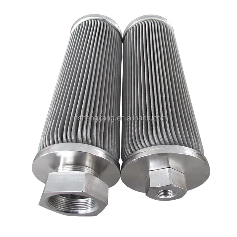 Stainless steel media candle oil filter manufacturer marine fuel filter for ship