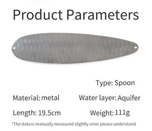 Großhandel Silber-Metall-Fischköder Pailletten Fliegeleder-Lahlzeuge Angelschmuck Angeln Köder-Zubehör - Product Image 3