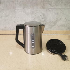 <span class=keywords><strong>Ensemble</strong></span> petit-déjeuner rétro 3 pièces en acier inoxydable : <span class=keywords><strong>bouilloire</strong></span> électrique, <span class=keywords><strong>grille</strong></span>-<span class=keywords><strong>pain</strong></span>, cafetière à filtre 2 tranches, noir, pour la maison - Product Image 6