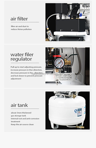 זול קטן שקט אוויר מדחס שמן משלוח חלקי חילוף טנק עבור בית חולים רפואי כלי קיט - Product Image 5