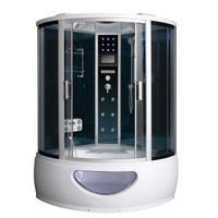 Cabine de douche intelligente avec revêtement PVD, joint magnétique, cabine de douche intelligente pour centre de bien-être, salle de bain