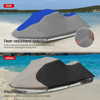 STARRYHEART Housse respirante Waverunner Jetski Jet Ski Boat Pwc Cover Housse imperméable pour bateau