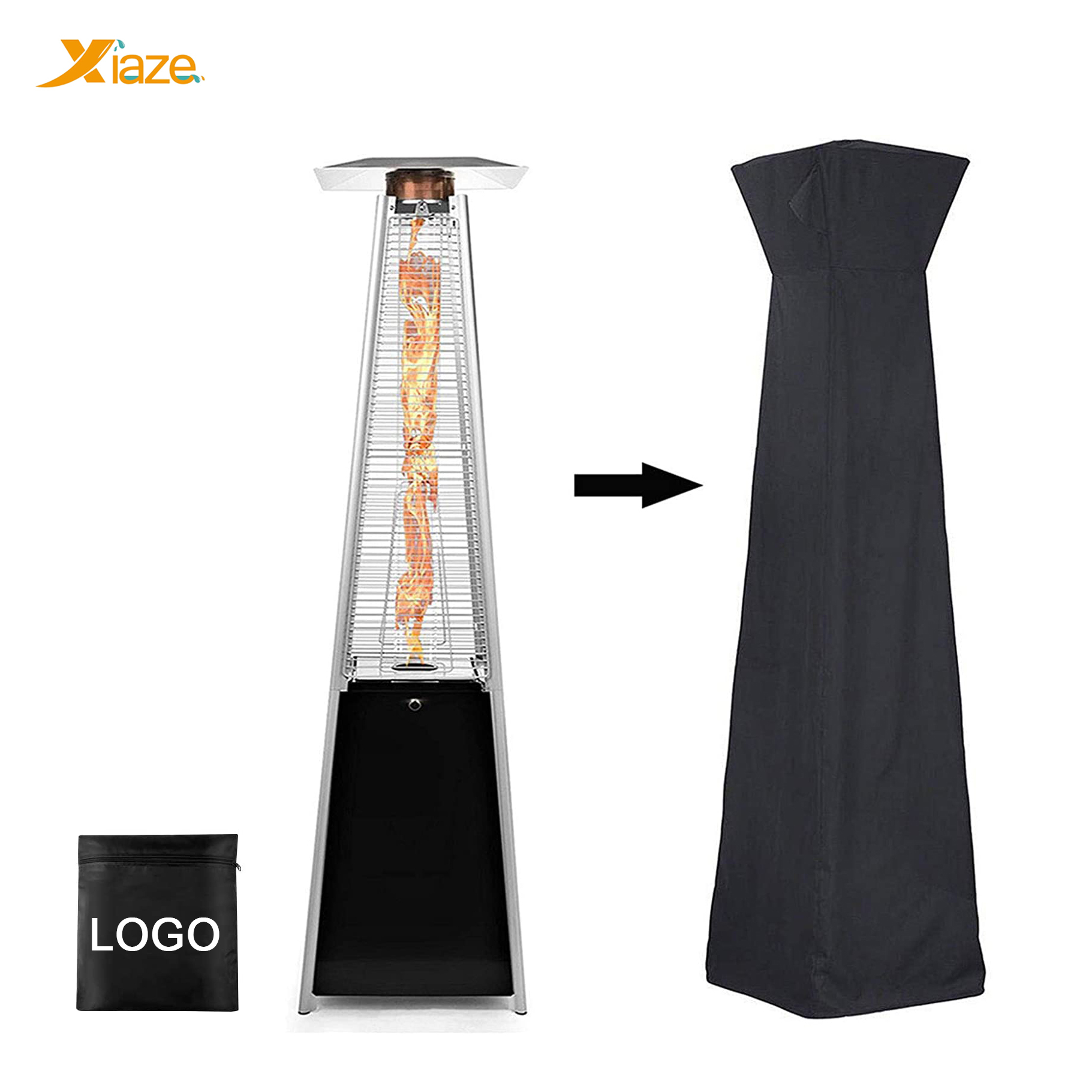 waterproof tube heater cover garden heater cover outdoor patio gas heater cover