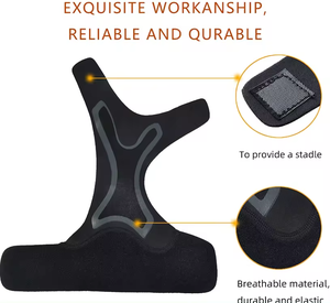 Attelle de cheville élastique réglable, sangle de compression de soutien, support de cheville pour gonflement, basketball, football, course à pied, bandage - Product Image 5