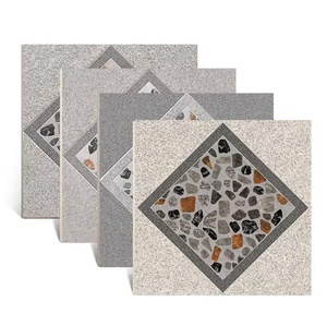 Dalles de sol pour cour extérieure, antidérapantes, pavés 600x600, pierre frittée, résistantes aux acides, à emboîtement, pour villa, terrasse, jardin, garantie 5 ans - Product Image 1