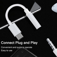 USB-C zu 3,5mm Audio-Buchsen-Adapter kabel USB Typ C AUX Audio Converter für Mobiltelefone und Laptops Plug-In-Kopfhörer