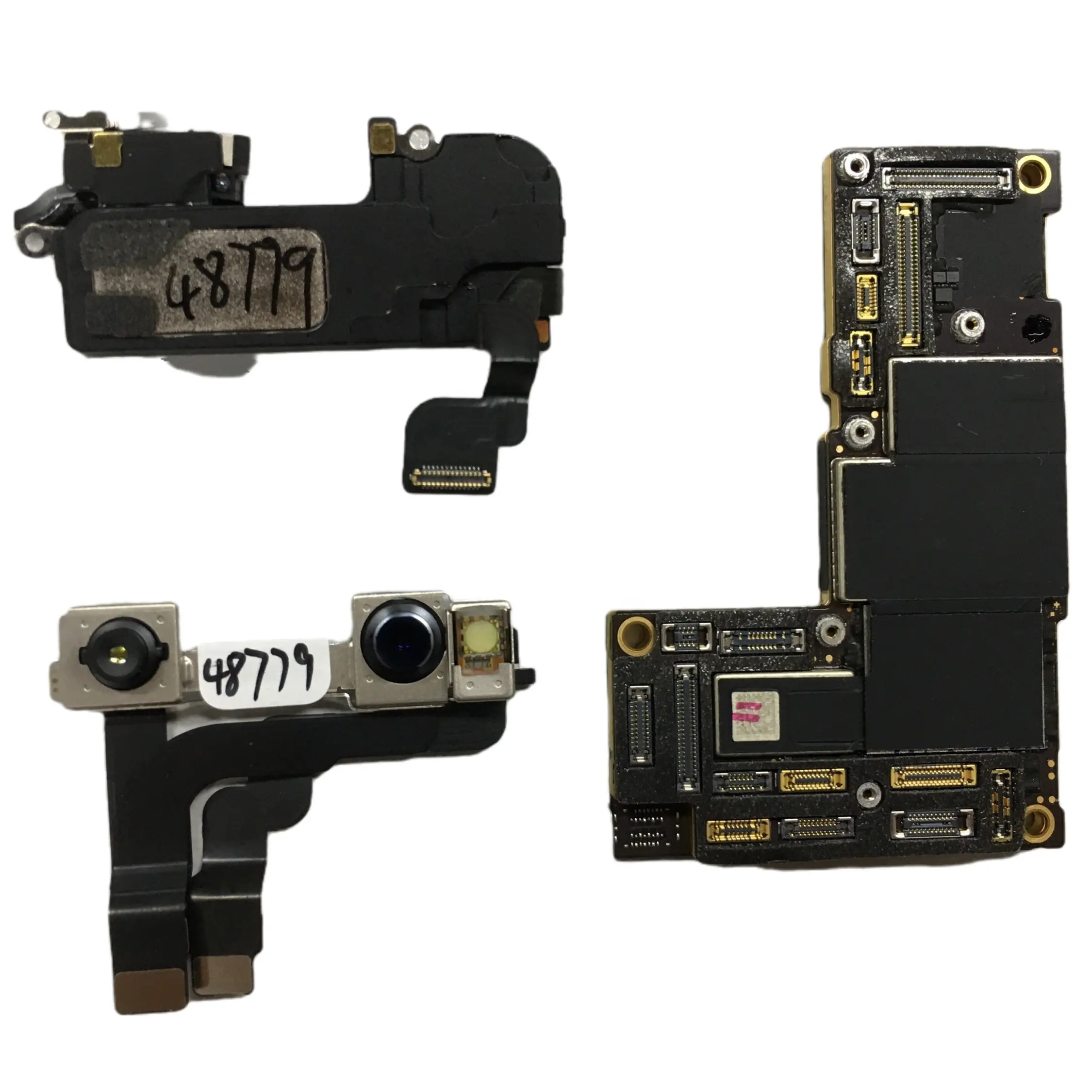 Prix d'usine pour iphone 12promax carte mère de remplacement déverrouillée, carte logique de téléphone portable entièrement d'origine avec face id
